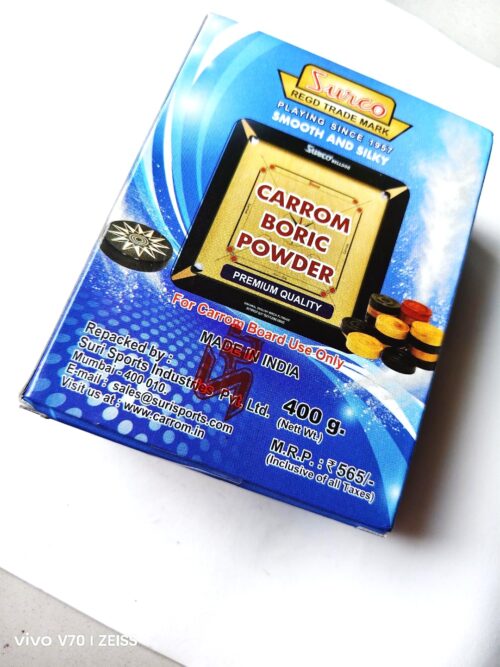 SURCO CARROM POWDER BORIC 400GMS